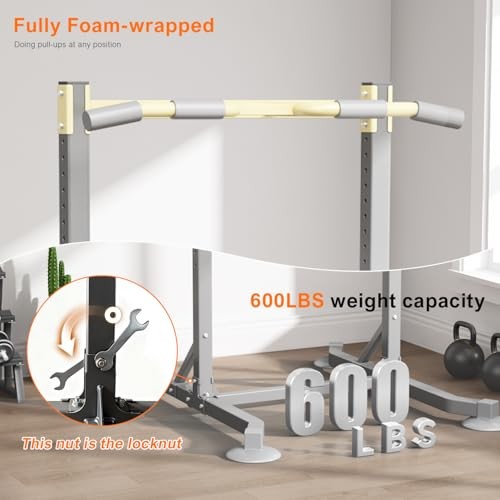 Multi-function Pull Up Station, Portable Workout Equipment with Pull Up Bar