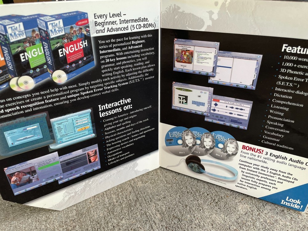 English Express Deluxe by Software Immersion, 8-CD-ROM Set