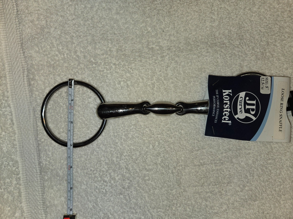 JP Korsteel Oval Mouth Loose Ring Snaffle