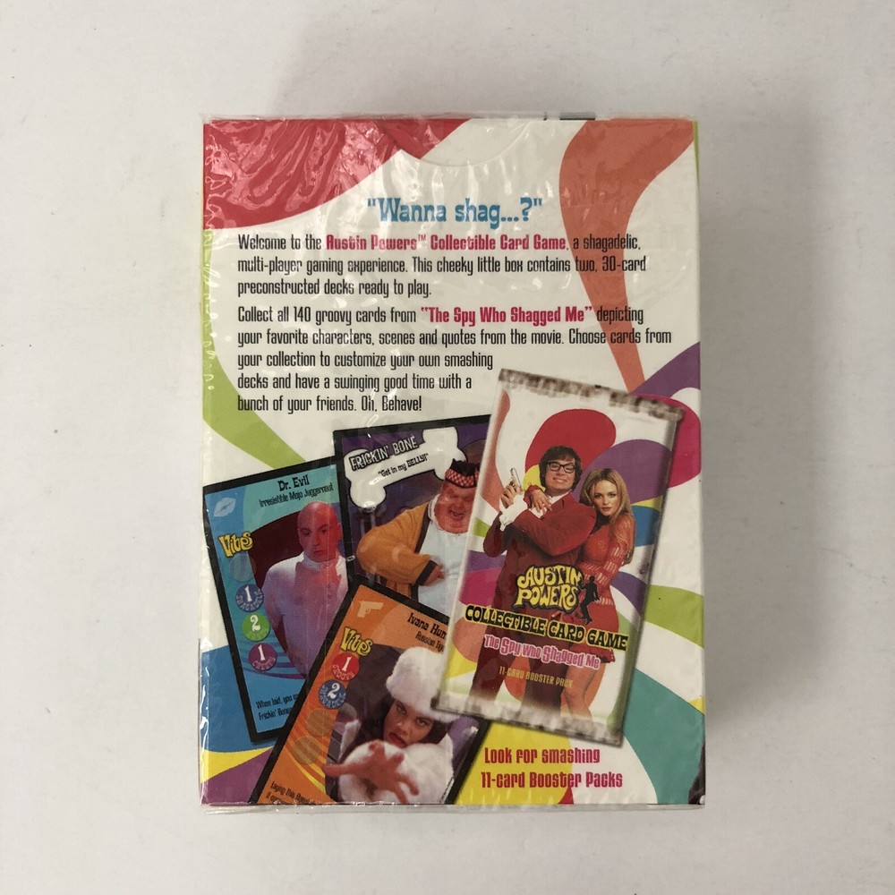 Austin Powers Collectible Card Game Starter Deck sealed 1999 Decipher
