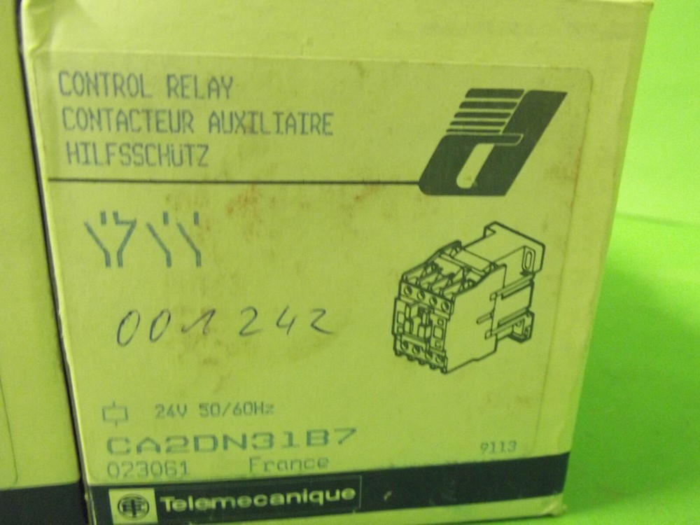 Telemecanique CA2DN31B7 Control Relay Coil 24 VDC