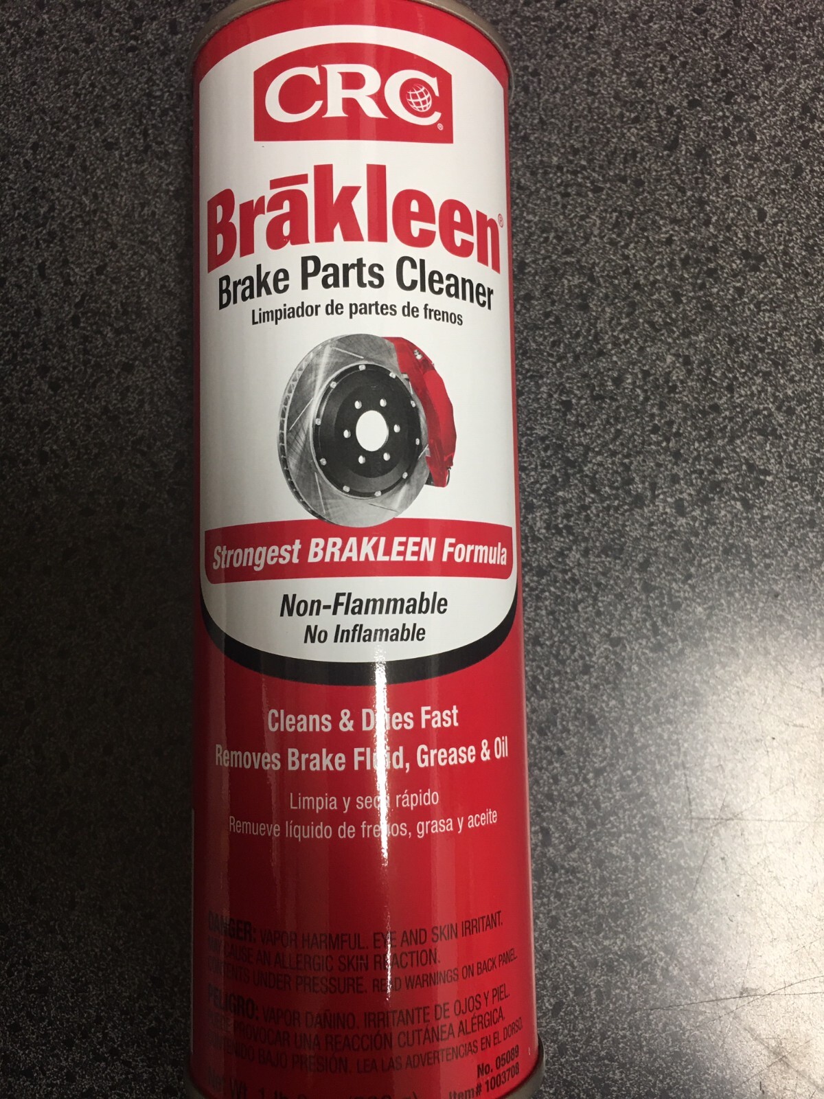 CRC 05089 Brakleen 12 PK Non-Flammable Brake Parts Cleaner - 19 oz Free Shipping