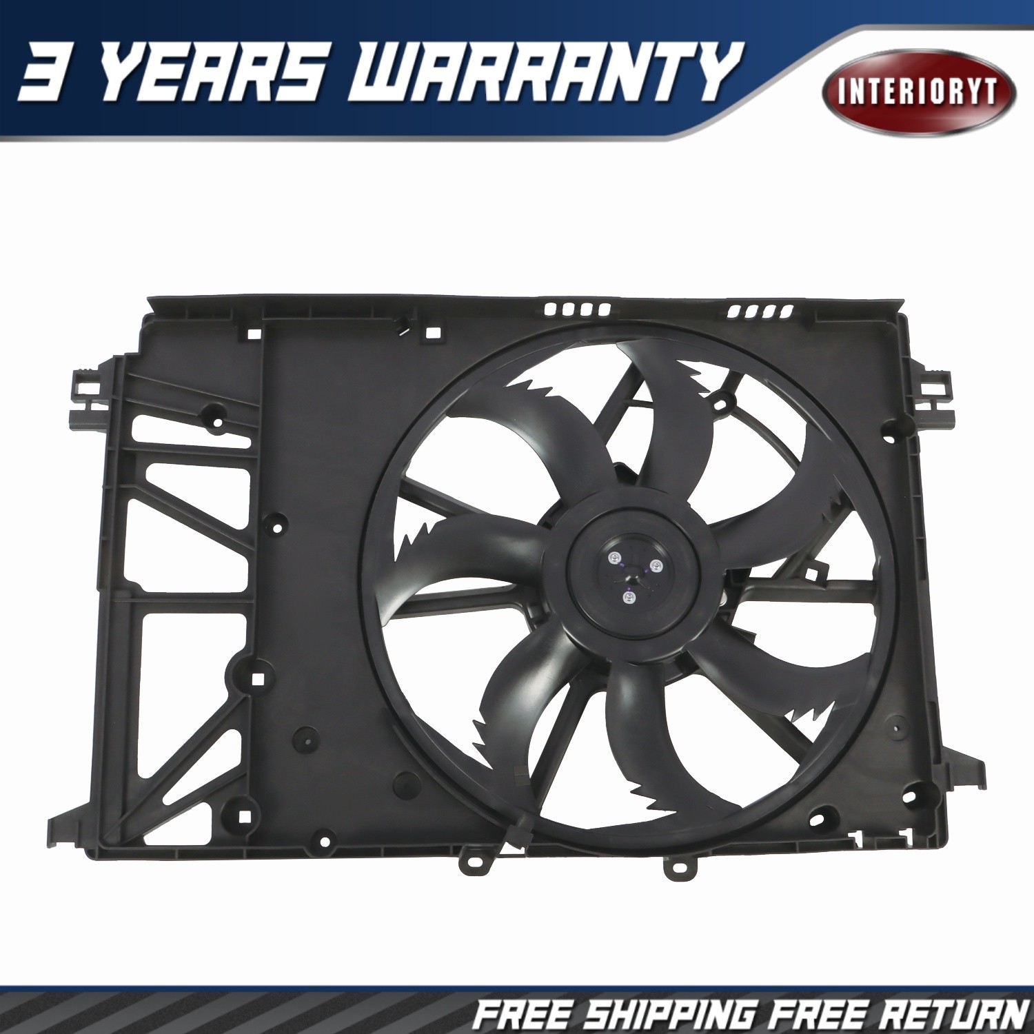 Radiator Cooling Fan Assembly for 2019-2021 Toyota Rav4 Camry 2018-2021 2.5L