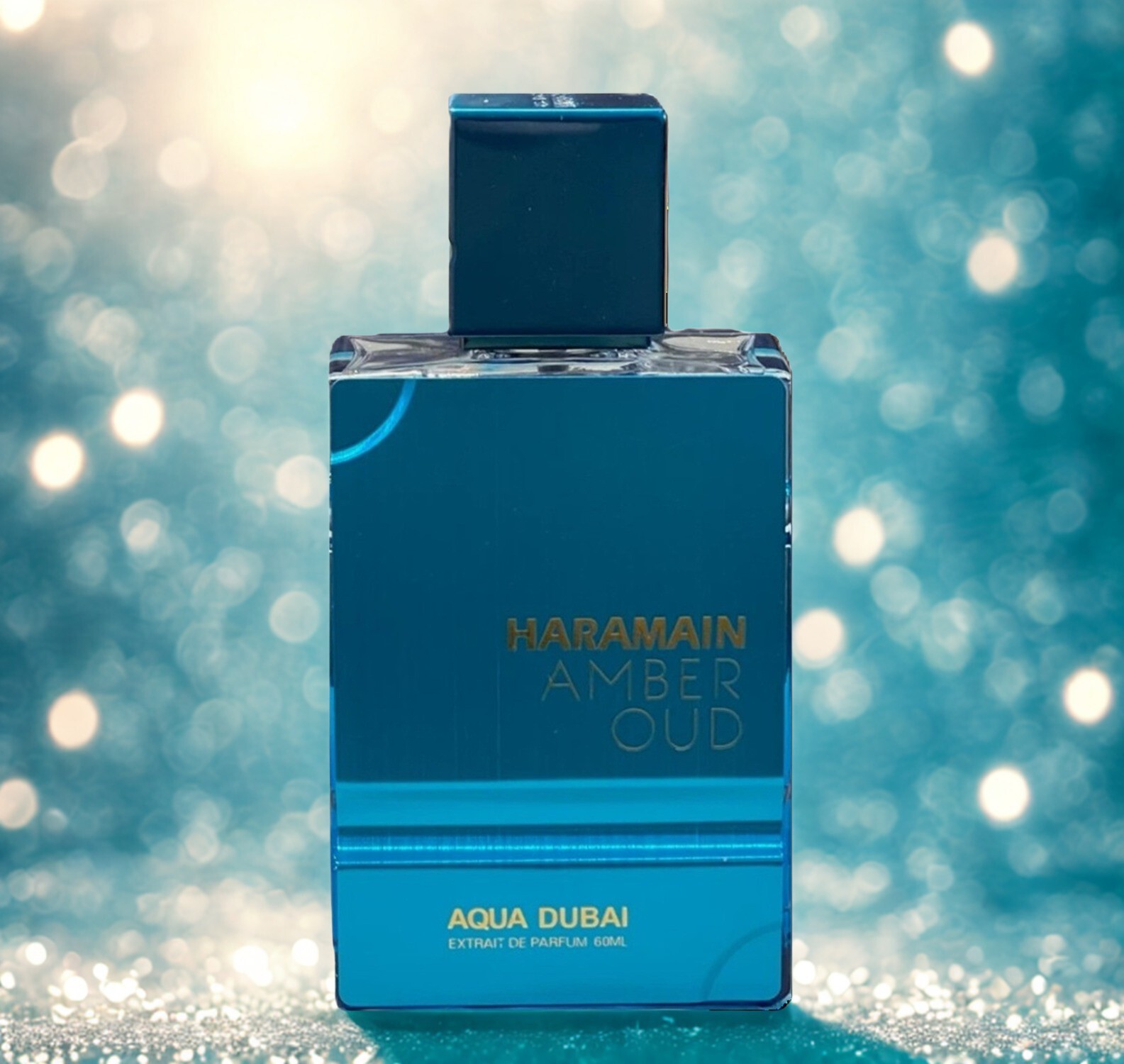 Aqua Dubai Al Haramain Amber Oud 60ml ( 2 oz ) Long Lasting Extrait de Parfum.