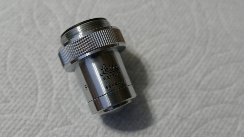 Leitz Microscope Infinity Objective Lens ∞/0 NPL 20x/ 0.40 P - NICE!
