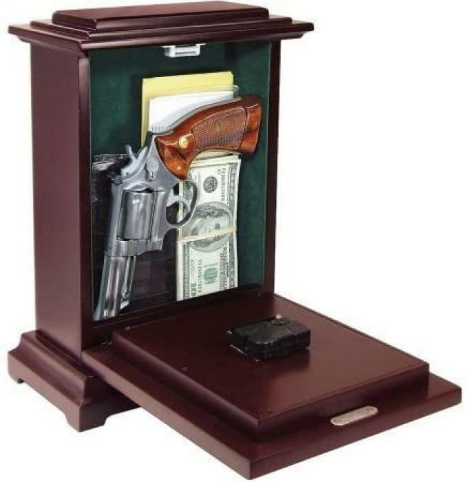 Clock Safe Hidden Storage Concealment Compartment Security Hide Valuables Money