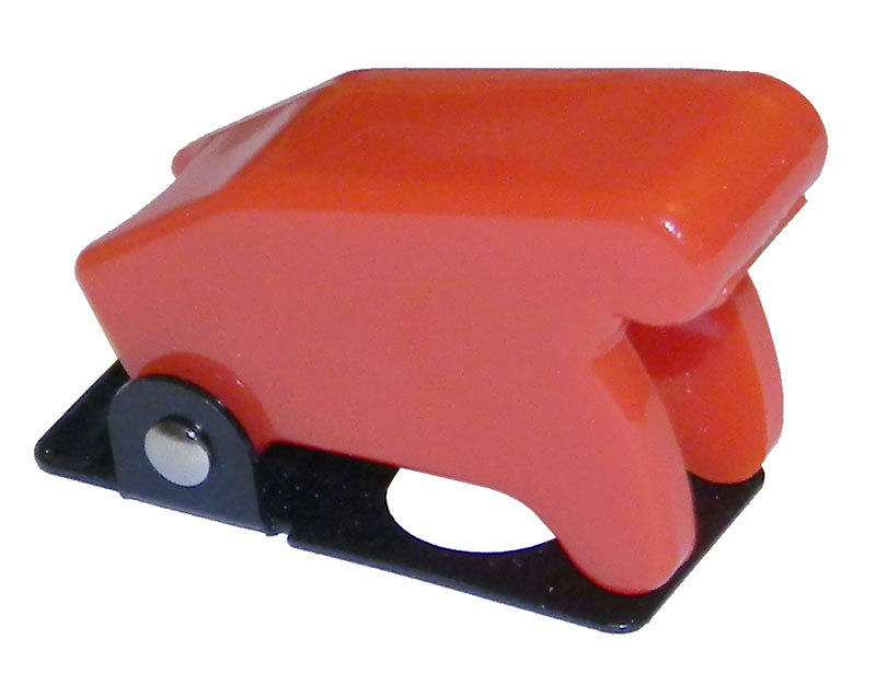 Safety Cover for Full Size Toggle, Red 16100