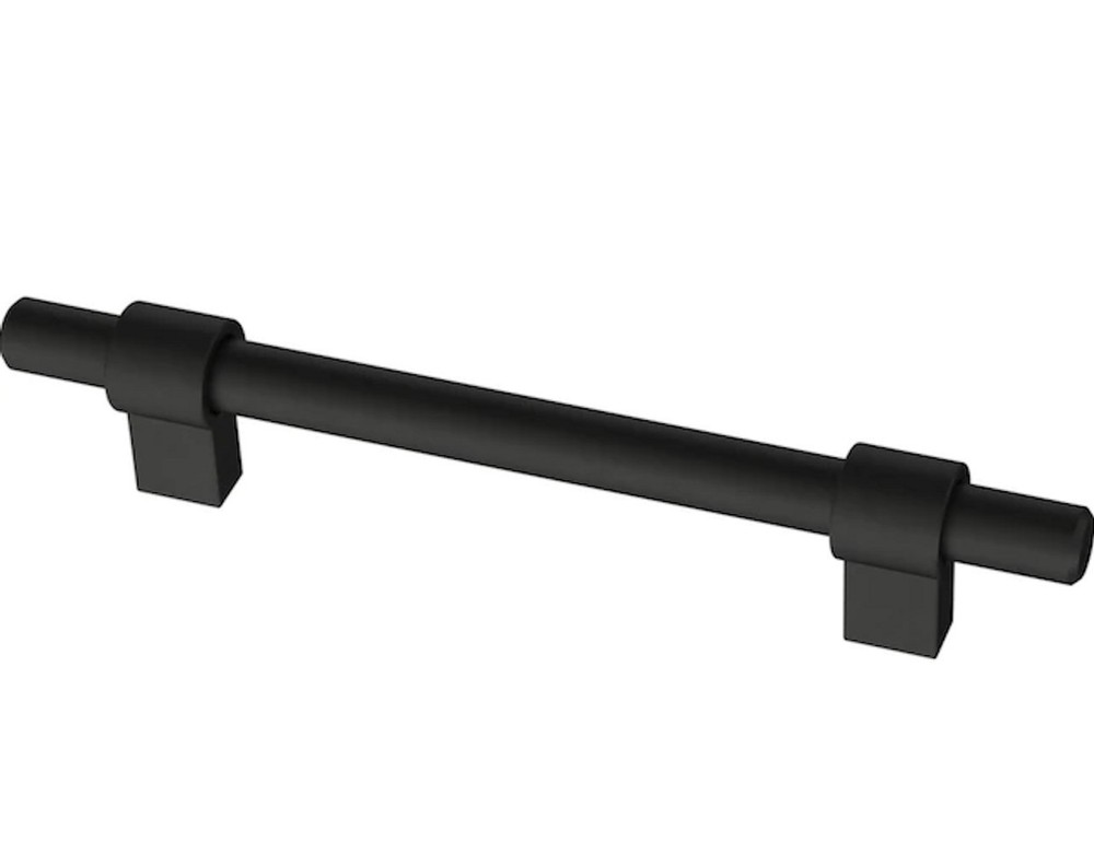 1-3/8" - 6-5/16" Wrapped Adjusta Pull Flat Black