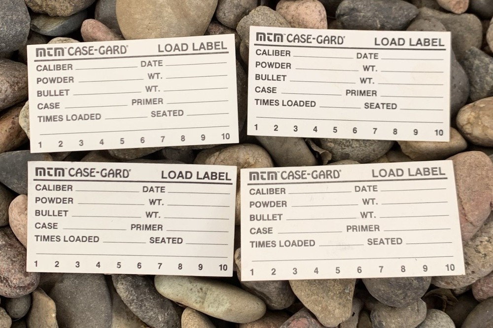 MCM Case Guard Load Labels. Vintage. New