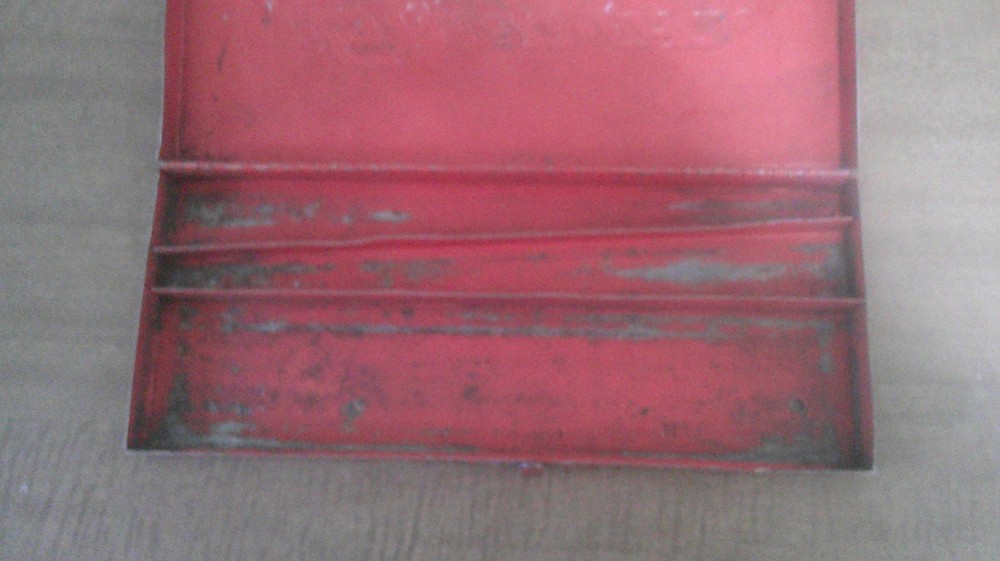 Snap On Tools USA KRA-???- Red Metal Tool Case Box