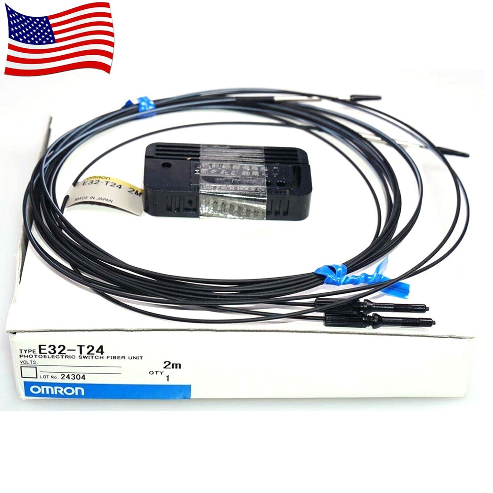OMRON E32-T24 SENSOR FIBER OPTIC- US Stock