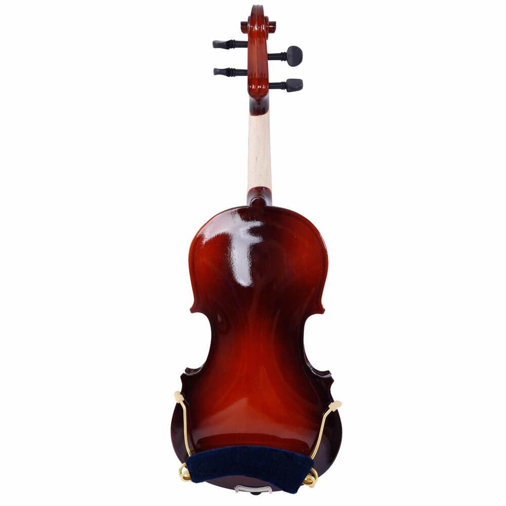 1/8 Acoustic Violin Solid Wood with Case+Bow+Rosin+Strings +Shoulder Rest+Tuner