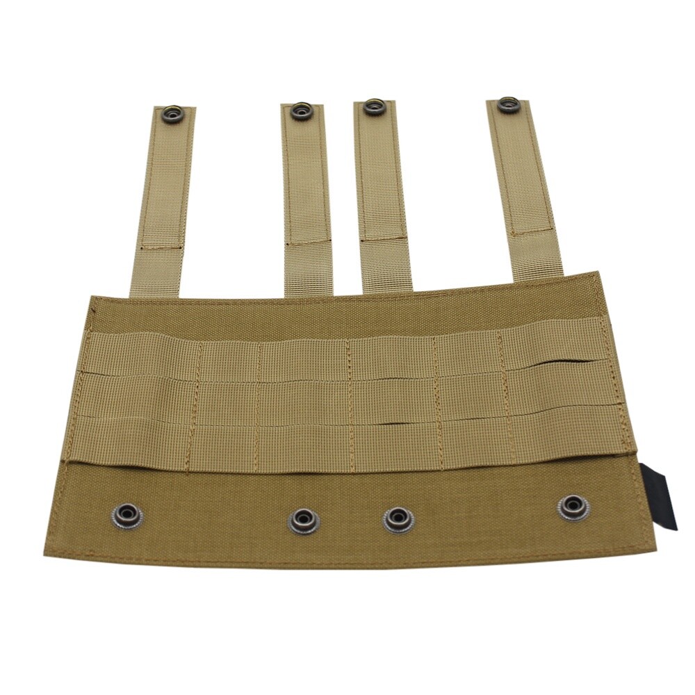 Molle Adapter Panel Hook Loop Plate Tactical Vest Expansion Armband