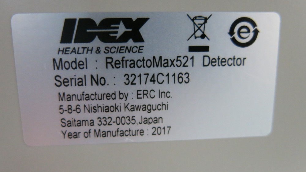 ERC REFRACTOMAX 520 DETECTOR