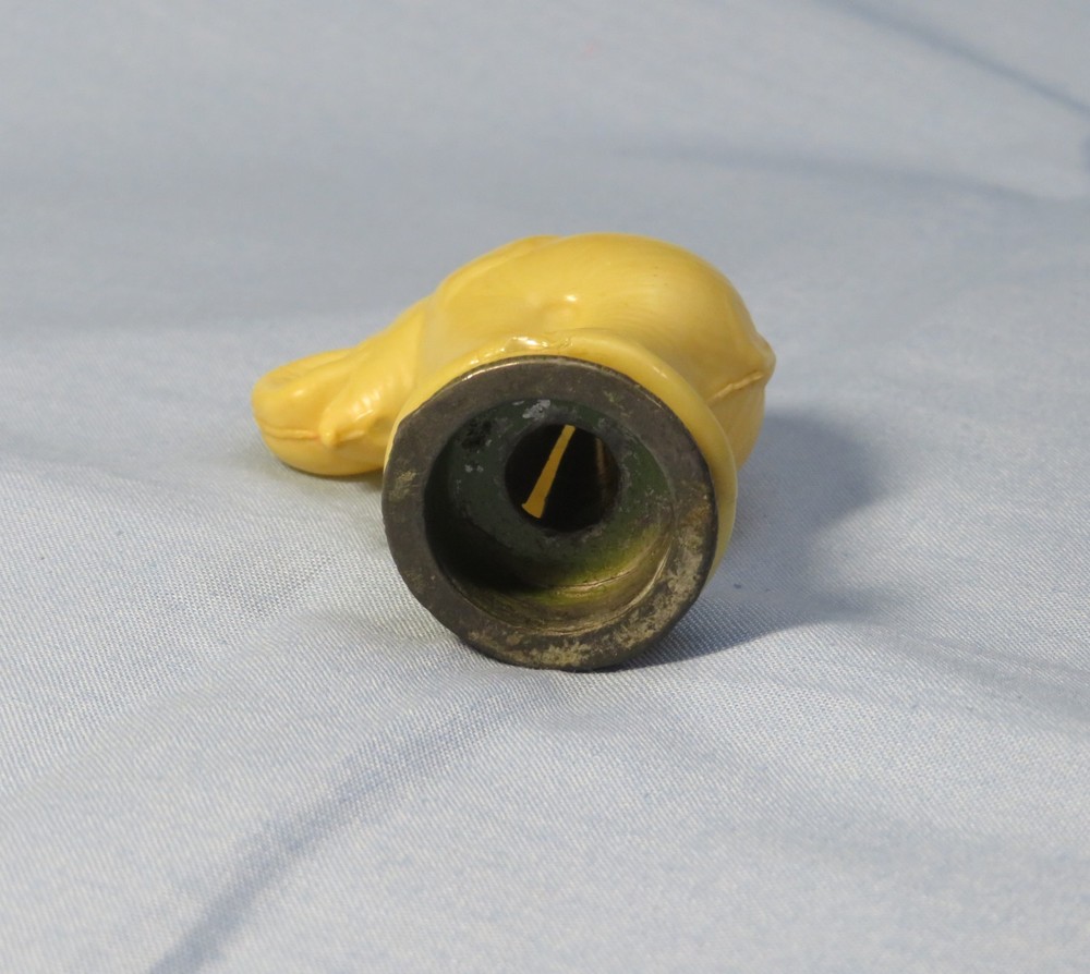 Celluloid Elephant with Metal Pencil Sharpener Insert