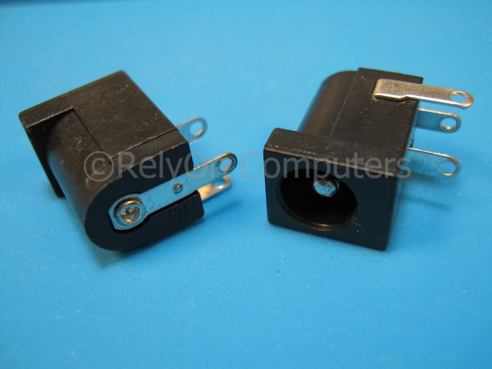 2x DC-005 5.5x2.1mm Power Jack Socket Connector PCB Mount Through Hole