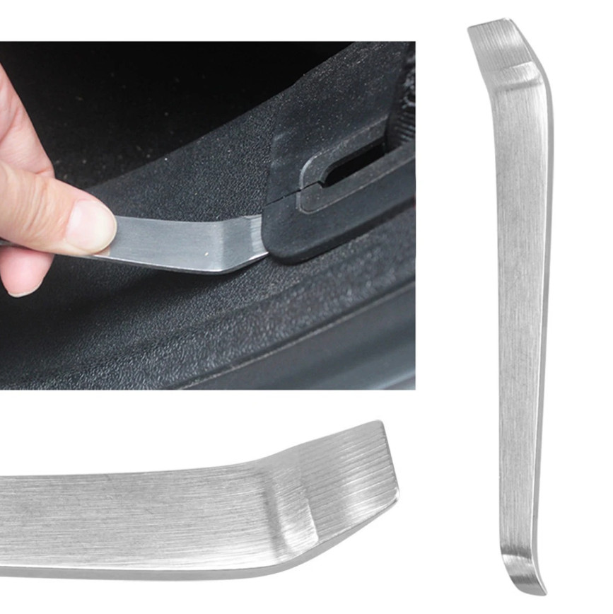 1pc Stainless Steel Scraper Ultra Sharp Residue Remover for Metal Surfaces - NEW