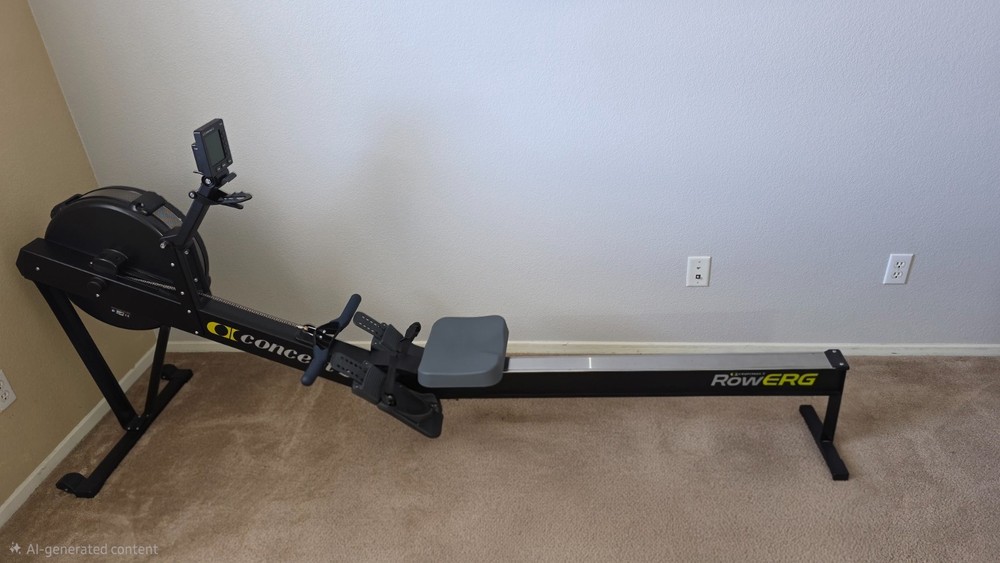 Concept2 RowErg Model D Indoor Rowing Machine with PM5 - Black