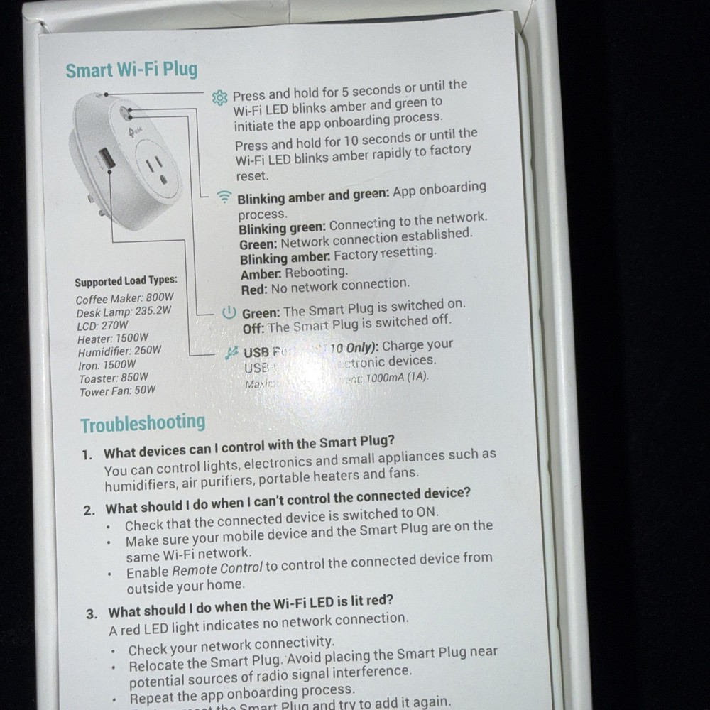 Smart Wi-Fi Plug TP-Link HS100– Works with Alexa & Google Home