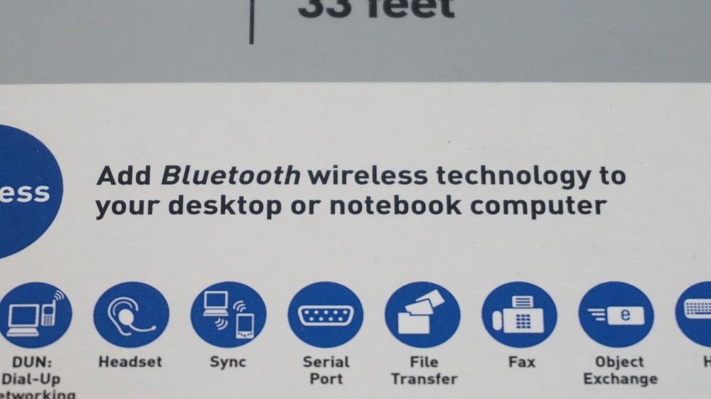 -=NEW=-BELKIN BLUETOOTH USB 2.0 ADAPTER/DONGLE-=ADD BLUETOOTH TO YOUR DEVICE=-