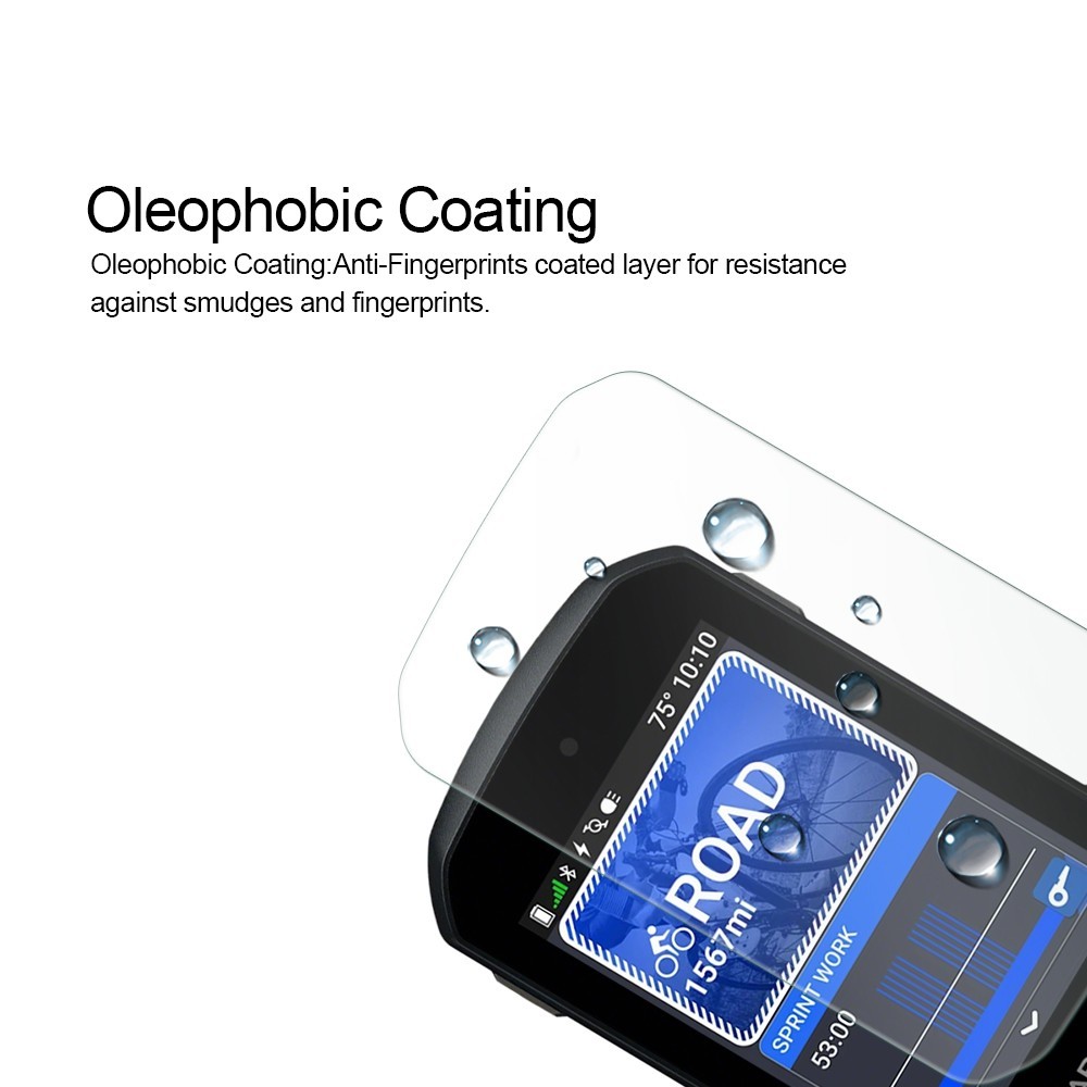 2X Supershieldz Tempered Glass Screen Protector for Garmin Edge 550/ Edge 850