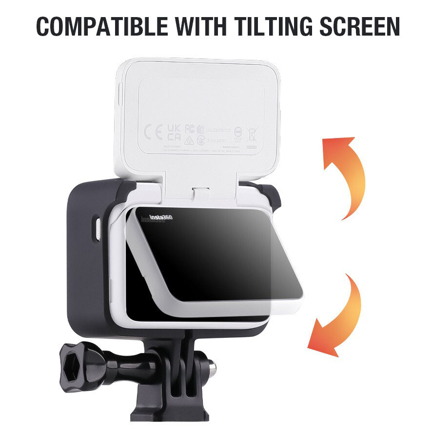Charging Body Case Protective Cover Display Frame for Insta 360 Go3