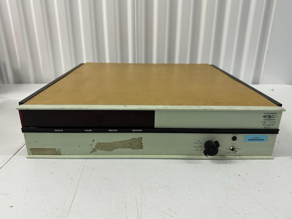 Systron Donner Time Code Generator Model 8132