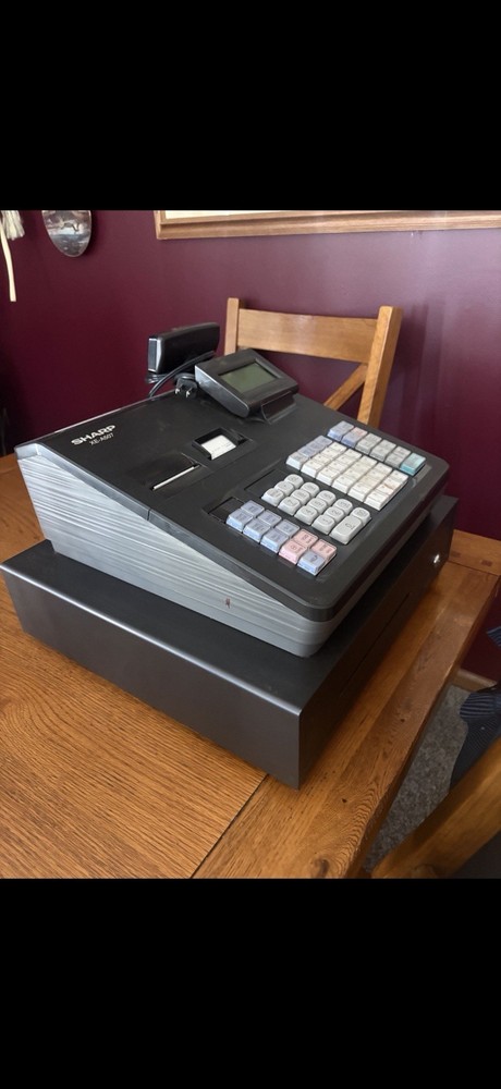 Sharp XE-A507 Electric Cash Register With Drawer