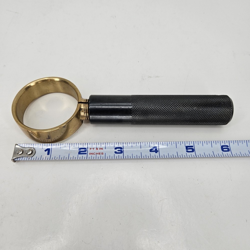 Air Drill Handle Pneumatic Drill Handle 1-3/4 Steel Bronze Heavy Duty Solid Nice