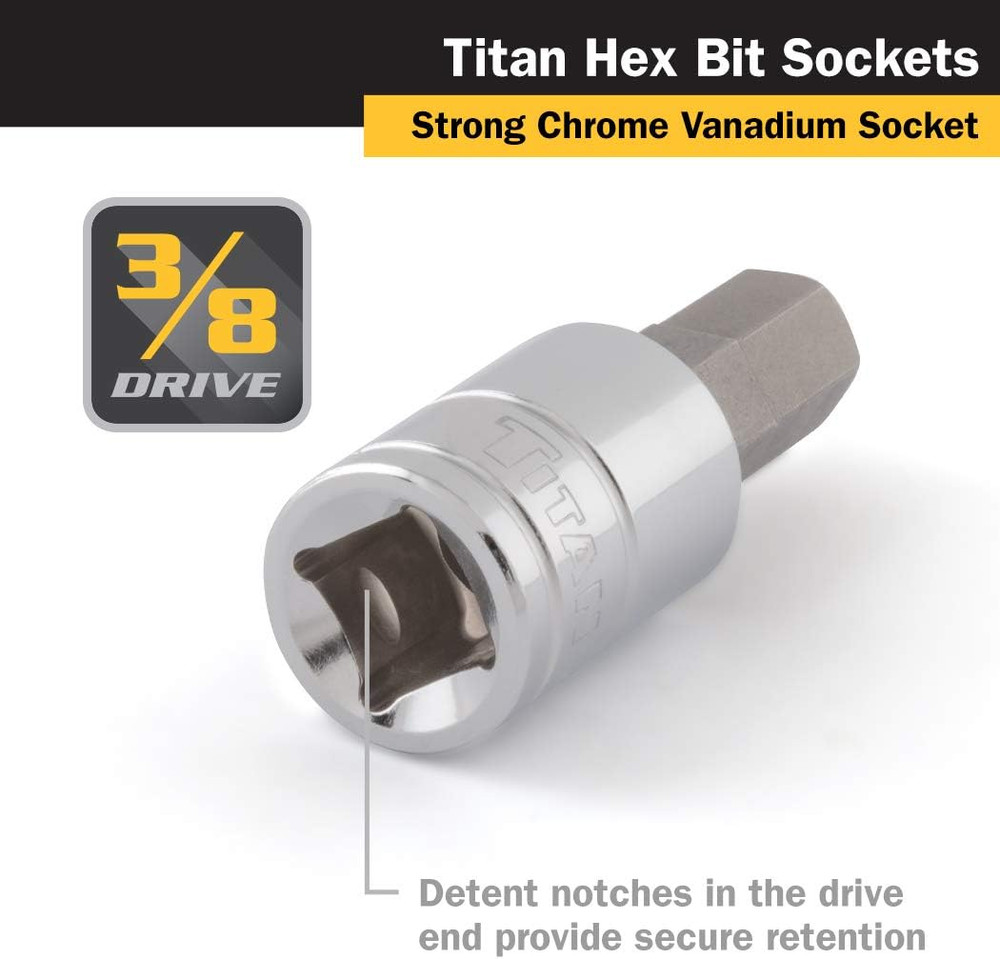 15608 3/8-Inch Drive X 8Mm Hex Bit Socket