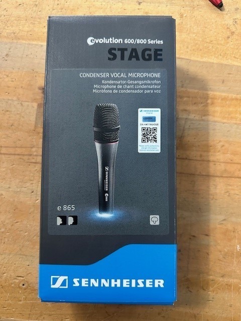 Sennheiser e865 Condenser Microphone