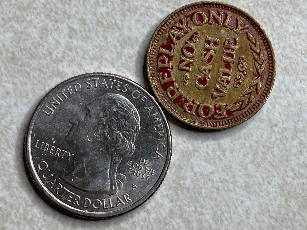 Red Eagle Amusement Arcade Token T7744