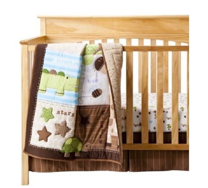 Circo Neutral 3pc Chomps Crib Set