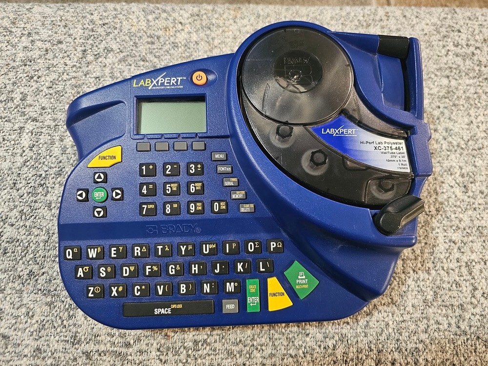 Brady LabXpert - Laboratory Labeling System Label Thermal Printer. WORKS