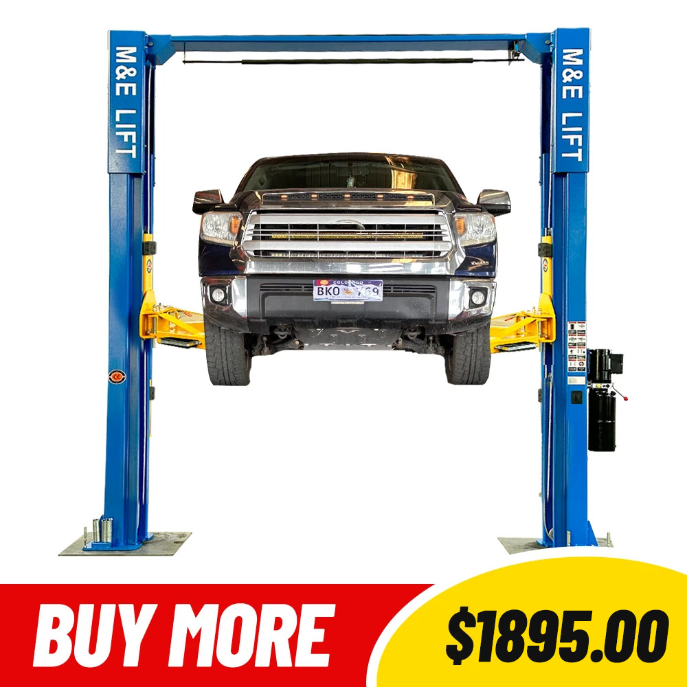 M&E 2 Post Lift 11000lbs Two Post  Auto Lift Auto Truck Hoist Super Quality