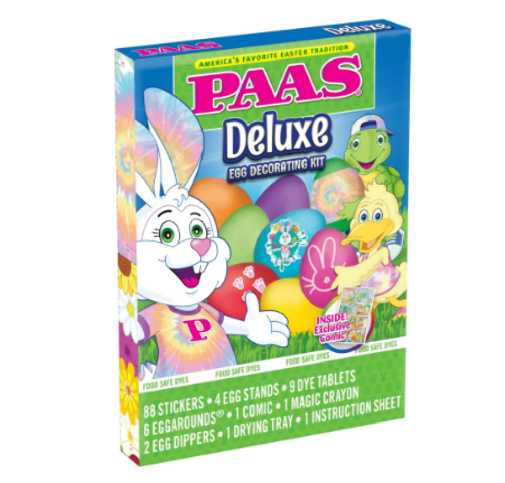 Easter Egg Decorating & Deluxe Dying Kit – 3 Pack with Magic Crayon & Easter Sti