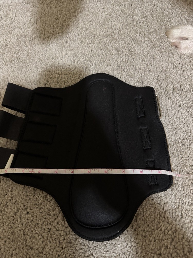 Black Brush Boots Size Full