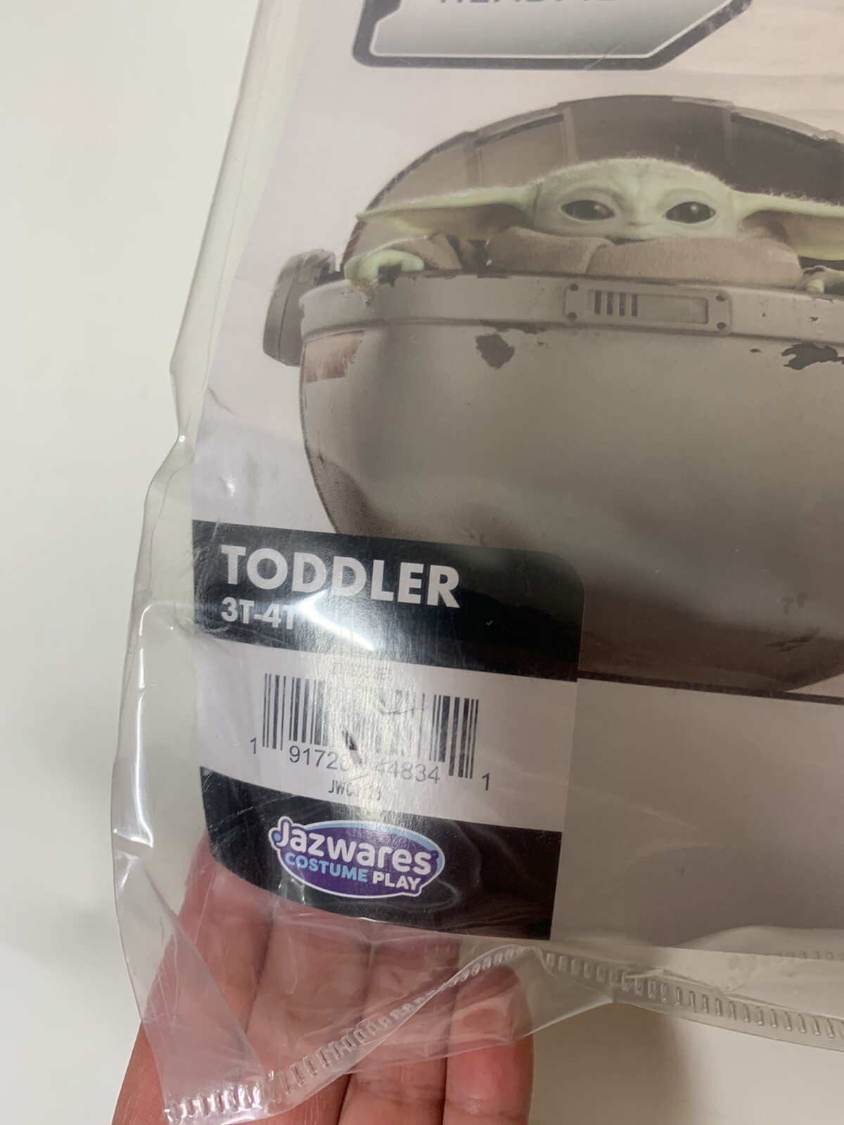 Star Wars The Mandalorian Child Baby Yoda GROGU Toddler Costume 3T-4T Disney