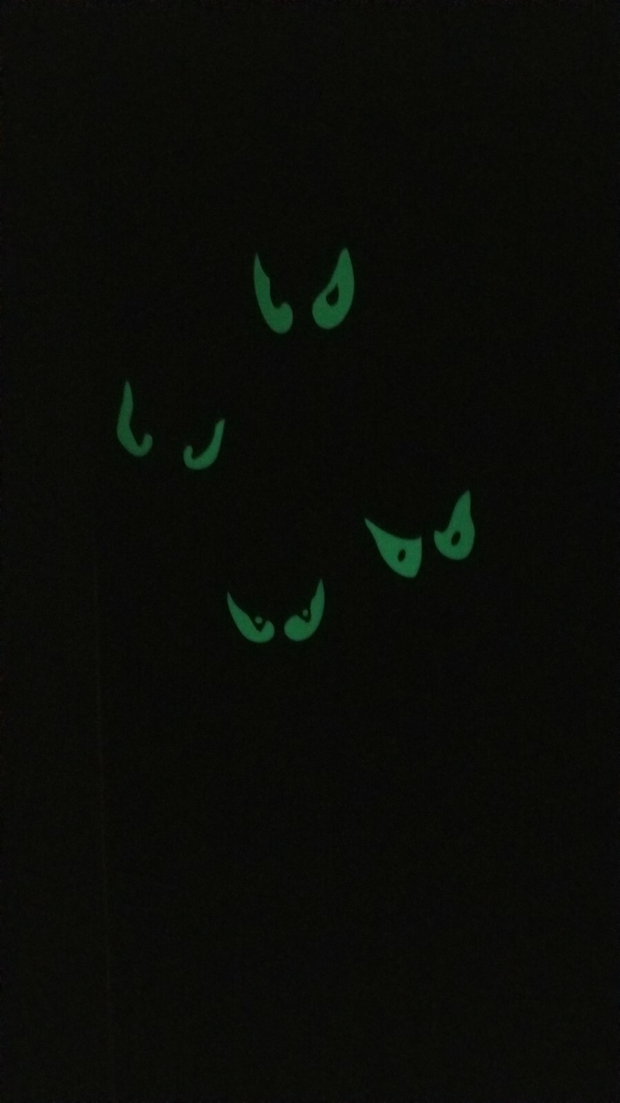 Haunted Mansion Ride Inspired Glow in the Dark Eyes Prop - Set of 4