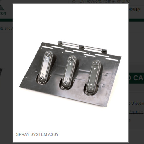 SPRAY SYSTEM ASSY #1011411-48