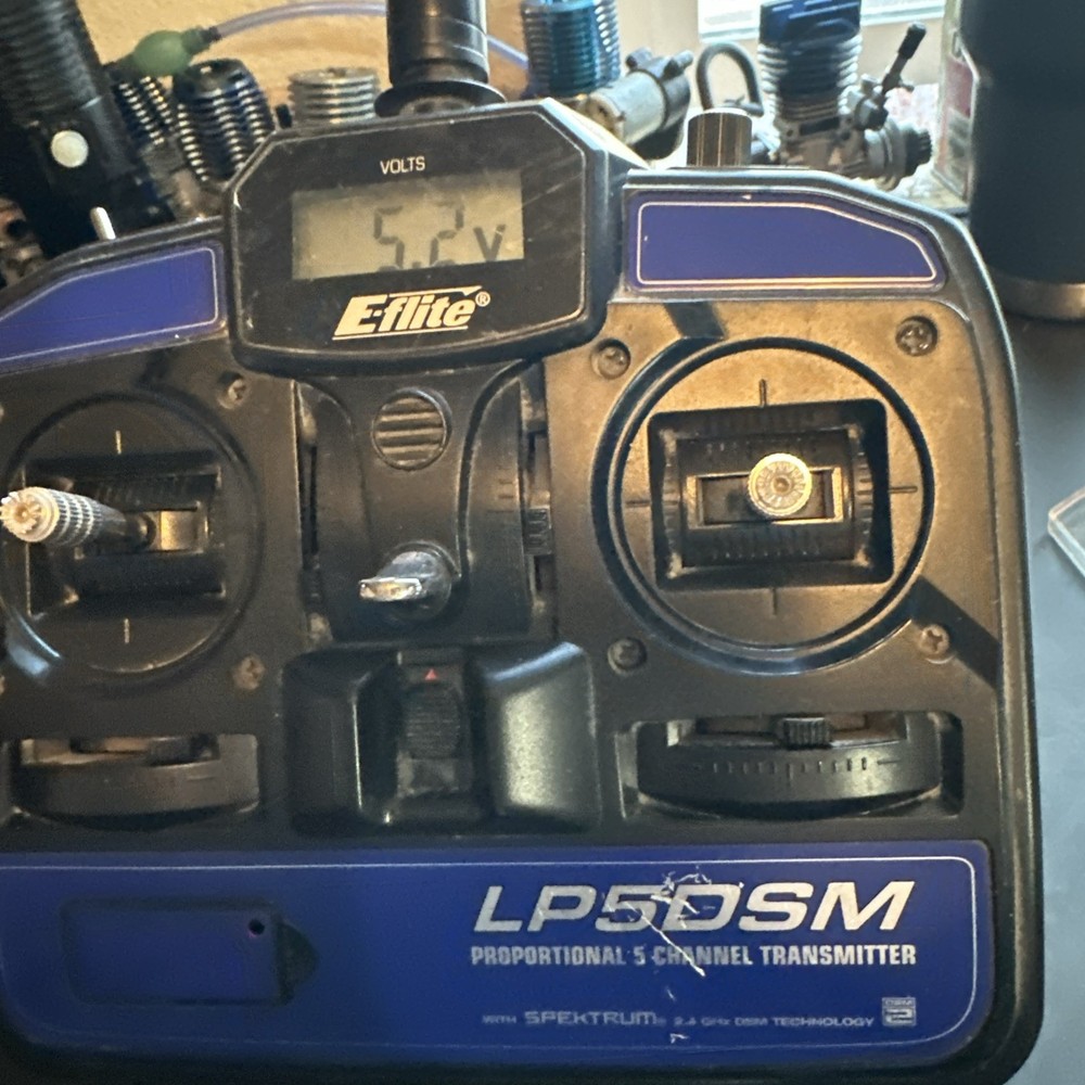 E-FLITE LP5DSM RC Plane / Airplane Remote Controller *AS IS / UNTESTED*