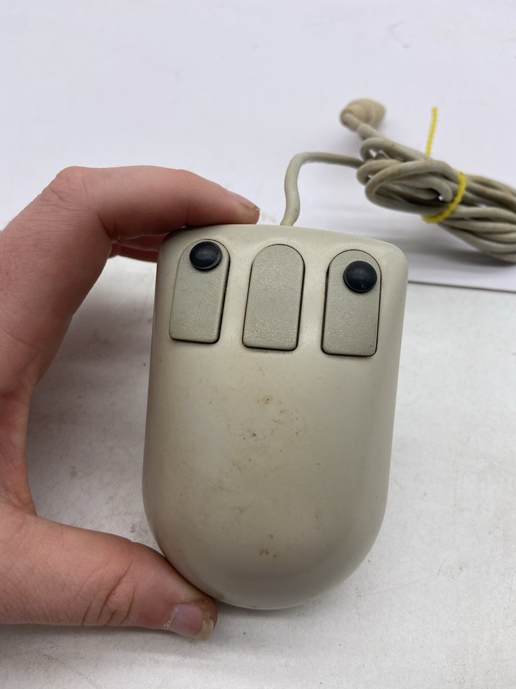 vintage 3 button serial bus mouse pn x19bph