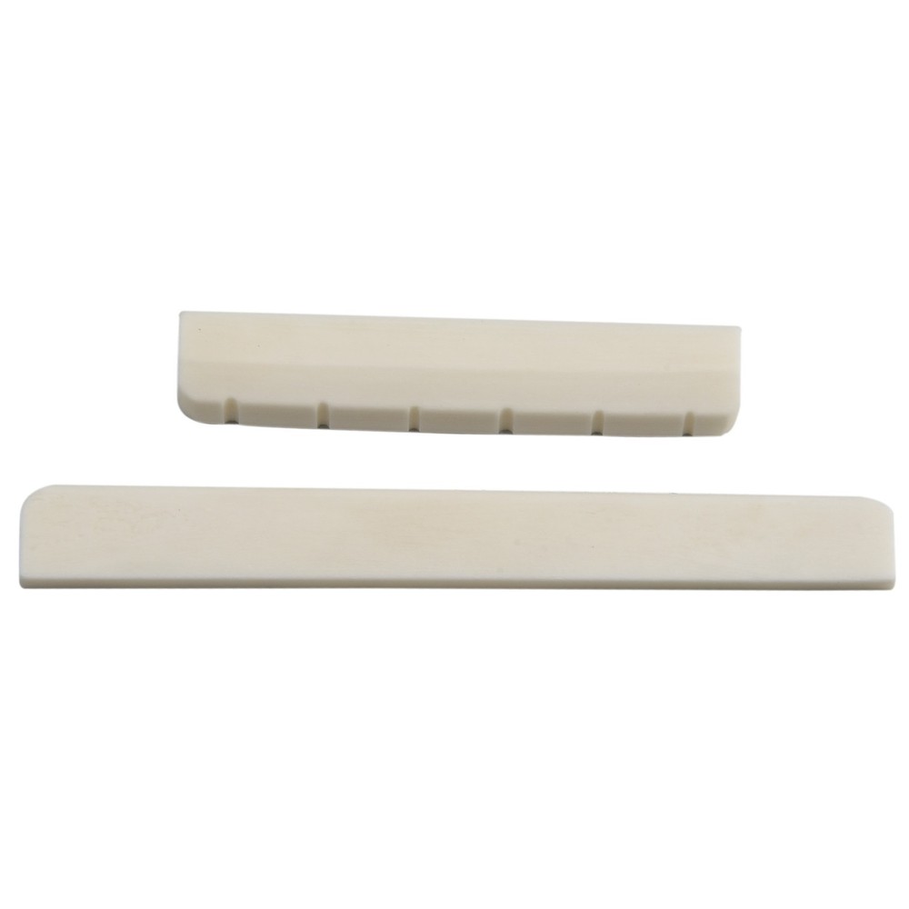 Real Bone Guitar Nut 52mm Bone Bridge Classical Guitar Nut Replacement