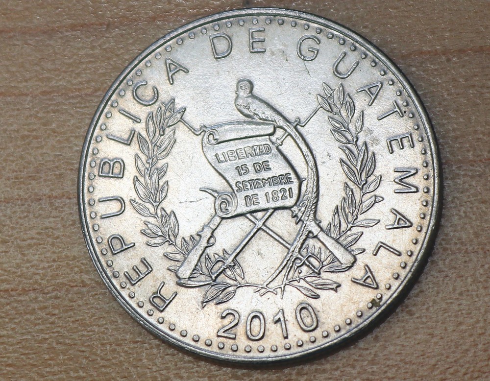 2010 Guatemala 10 Centavos