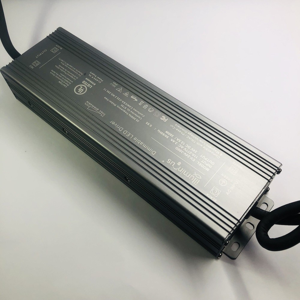 ILLUMINUS DIMMABLE LED DRIVER EV-24V-300D