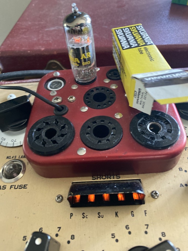 SYLVANIA 10JA8 Electronic Tube NOS Tested Excellent