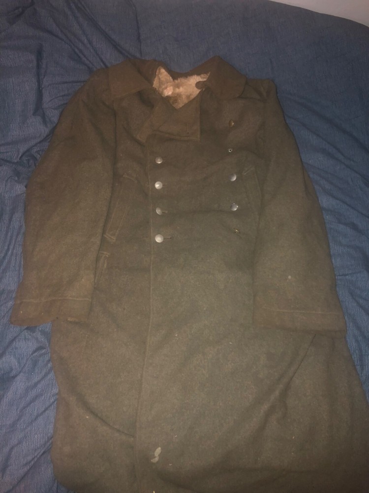 Original German WWII SS Overcoat
