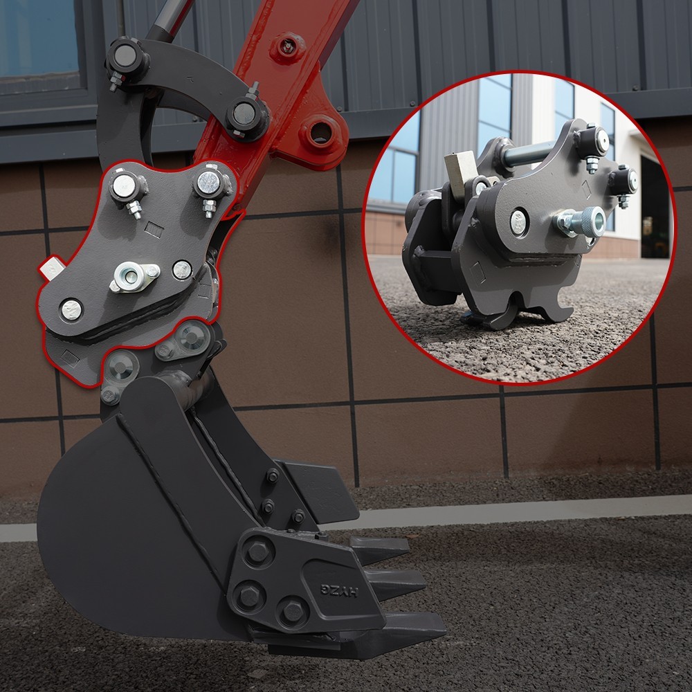 Mini Excavator Attachment Quick Hitch Use for Quick Change Multiple Attachments