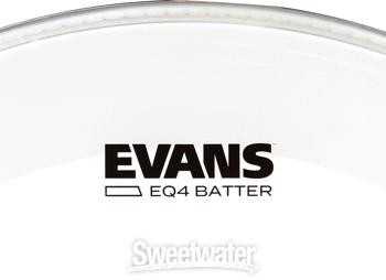Evans EQ4 Clear Bass Drumhead - 22"