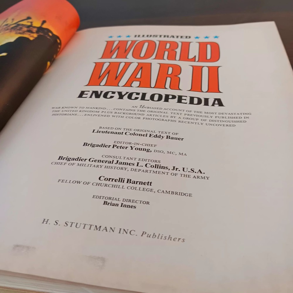 ILLUSTRATED WORLD WAR2 ENCYCLOPEDIA HC Volume 1 C1978